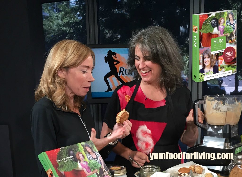 TV Interview & Demo of YUM's Low-Glycemic Buttercream Frosting Recipe Invention