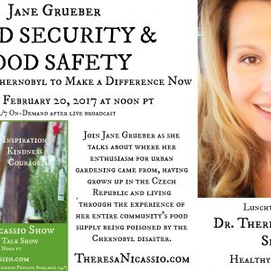 Hear Jane Grueber, blogger, photographer, filmmaker & mom talking about food security, food safety, & revolutionary urban gardening. “Self-reliance is a subversive/rebellious/incendiary practice.” ~Bill Mollison (Father of Permaculture)