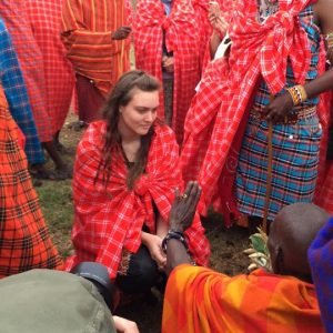 Sabrina Dickinson 18 y.o. Making a Difference Humanitarian Girl Scout Gold Award Project in Kenya
