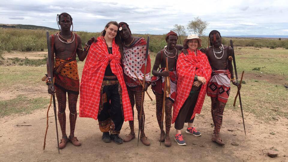 Sabrina Dickinson 18 y.o. Making a Difference Humanitarian Girl Scout Gold Award Project in Kenya