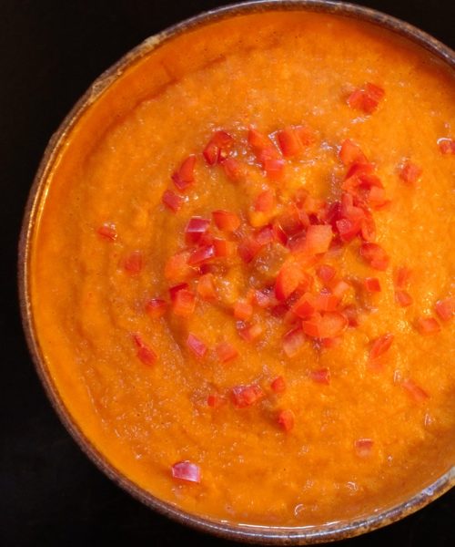While in the chill of winter, there's not much that can top the pleasure of indulging in a delectable Soup. YUM's Roasted Red Pepper & Tomato Cream Soup