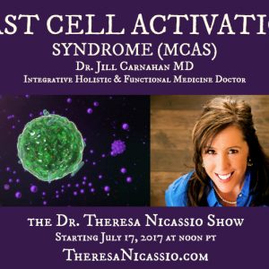 Dr. Jill Carnahan MD
Integrative Holistic & Functional Medicine Doctor Jill Carnahan MD Talks About Mast Cell Activation Syndrome (MCAS) on The Dr. Theresa Nicassio Show