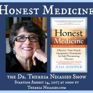 Medical advocate Julia Schopick talks about HONEST MEDICINE & about treatments for life-threatening diseases that most doctors don’t know about.