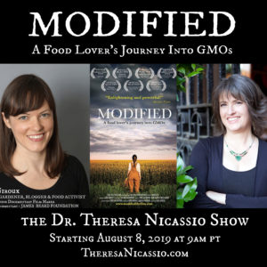 AUBE GIROUX - Director, Writer & Producer of MODIFIED: A food lover's journey into GMOs on The Dr. Theresa Nicassio Show Photo by ©Jacalyn Roland Photography