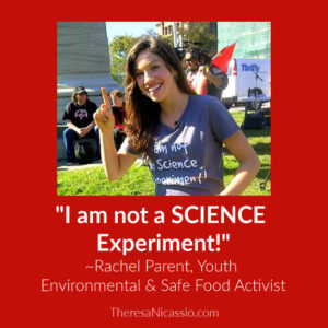 "I am not a Science Experiment" ~Rachel Parent
